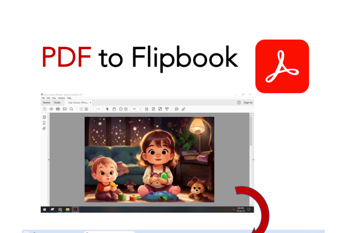 convert PDF to html5 flipbook
